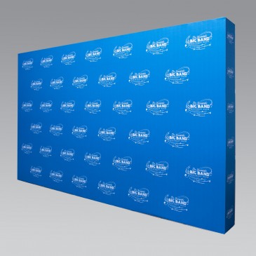 STEP & REPEAT BACKDROP BANNER 8'W X 8'H SR 