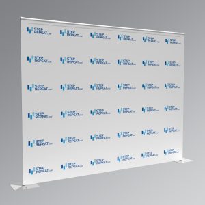 10x8 "Quick Setup System"™ | 10x8 Step and Repeat Banner