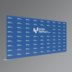20x10 "Quick Setup System"™ Step and Repeat Banner