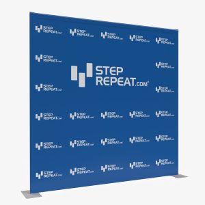 8x8 "5 Minute Setup" System | 8x8 Step and Repeat Banner