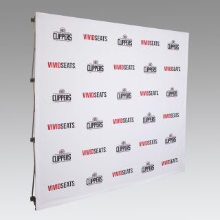 Clippers 8x8 Hop Up Banner