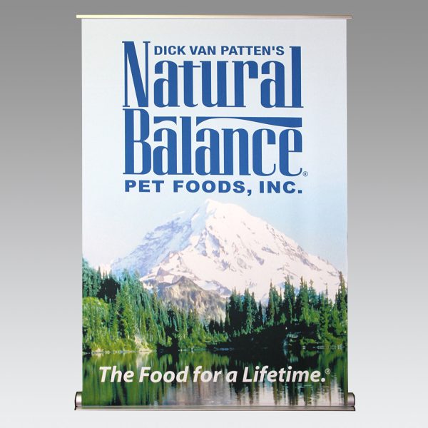 Natural Balance Retractable Banner
