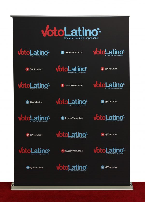 Voto Latino Retractable Banner