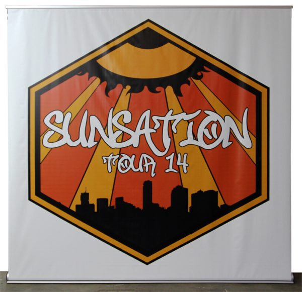 Sunsations 8x8 Retractable Banner