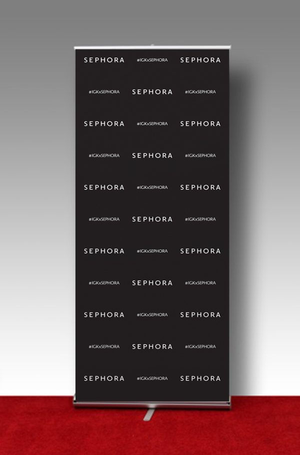Sephora Retractable Banner