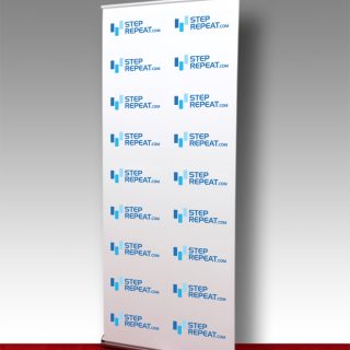 Step Repeat Retractable Banner