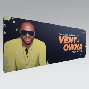 20x8 Vent SEG Hop Up Banner
