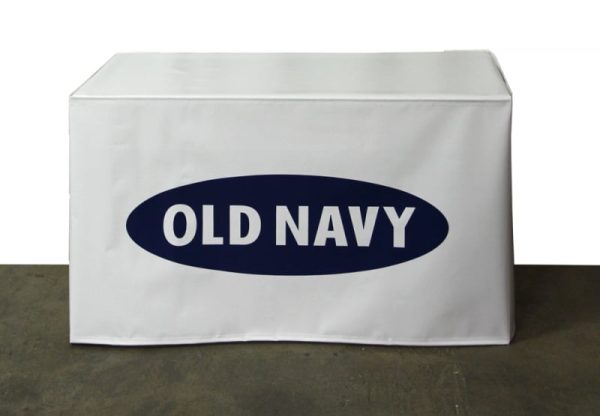 4x2 Old Navy Custom Printed Table Cover