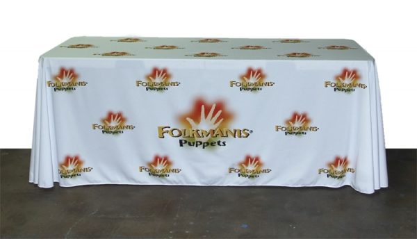 6x3 Folkmanis Custom Printed Table Cover
