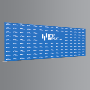 30x10 "Quick Setup System"™ Step and Repeat Banner